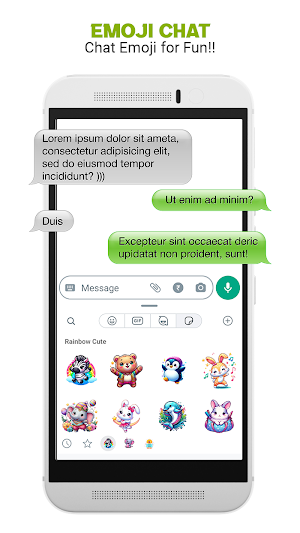 EmojiChat : Lord Ram Stickers Screenshot 1