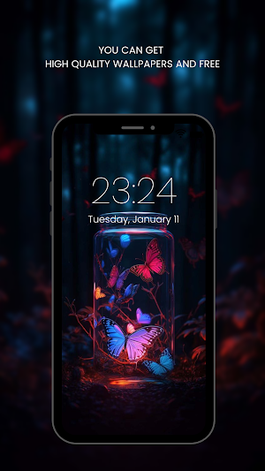 Butterfly Wallpaper HD Screenshot 2