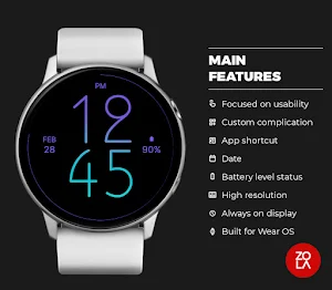 Ocean Air Watch Face Screenshot 1