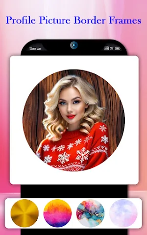 Profile picture border frames Screenshot 2
