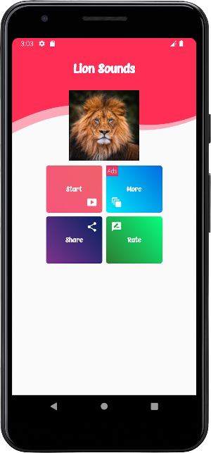 Lion Sounds Screenshot 0