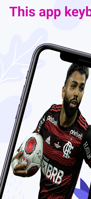 keyboard for flamengo fc fans Screenshot 0