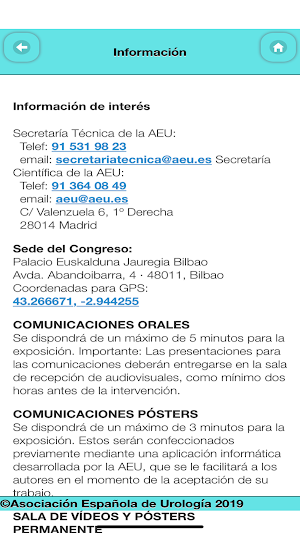 Congreso AEU 2019 Screenshot 1