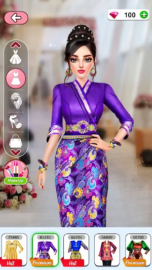 World Fashion Dress up Games Screenshot 1