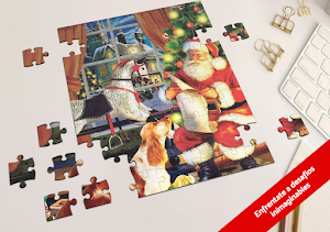 Santa Claus Puzzle - Earn BTC Screenshot 2