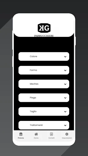 KG Parrucchieri Screenshot 2
