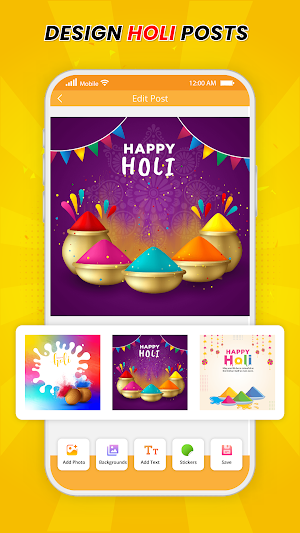 Banner & Festival Poster Maker Screenshot 2