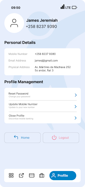 Socremo Mobile Banking Screenshot 1