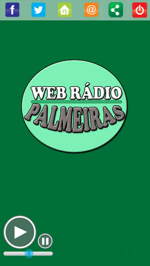 Web Rádio Palmeiras Online Screenshot 1