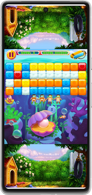 Block Break Survival Hero Game Screenshot 2