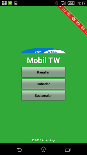 TMCell Mobile TV Screenshot 0