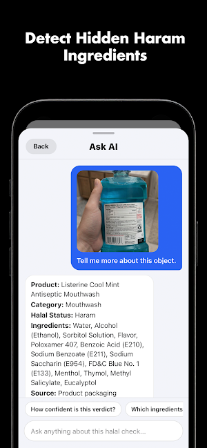 Halal Scanner: Food Check AI Screenshot 3