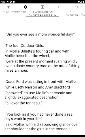 Book, The Outdoor Girls at Wild Rose Lodge Screenshot 3