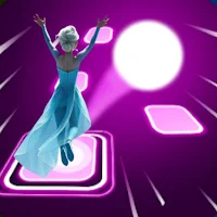 Elsa Tiles Dance EDM Hop