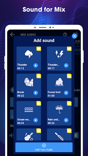 Music Editor: MP3 Cutter, Mix Audio Screenshot 3