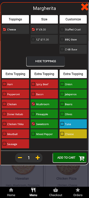 CrickHowell Takeaway Screenshot 2