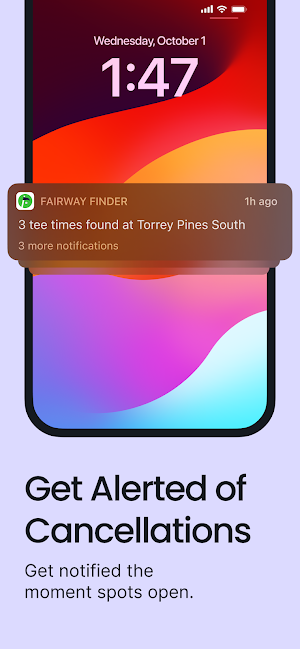 Fairway Finder: Find Tee Times Screenshot 3