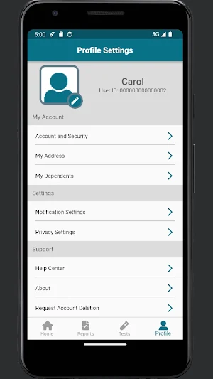 PreciseEHR Screenshot 3