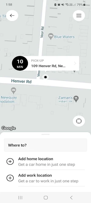 Go2Cabs Screenshot 1