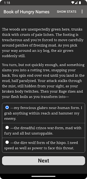 Werewolf: Book of Hungry Names Screenshot 2