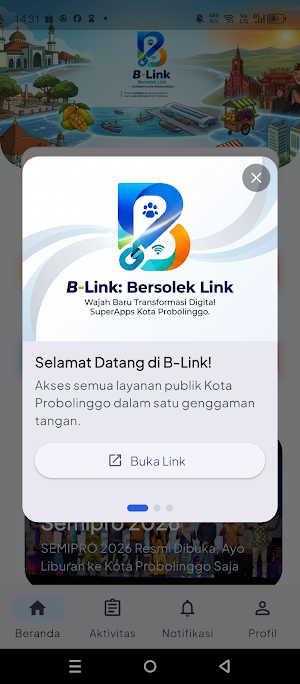 B-Link Kota Probolinggo Screenshot 2