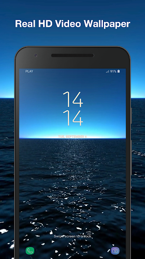 3D Ocean Live Wallpaper Screenshot 2