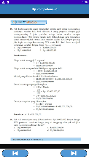 Kunci Jawaban Matematika Kelas 7 Semester 2 Screenshot 2
