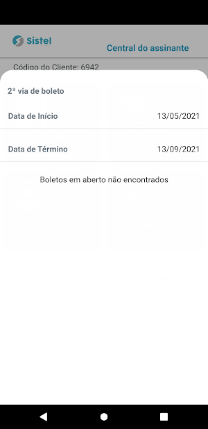 Sistel Fibra Screenshot 2