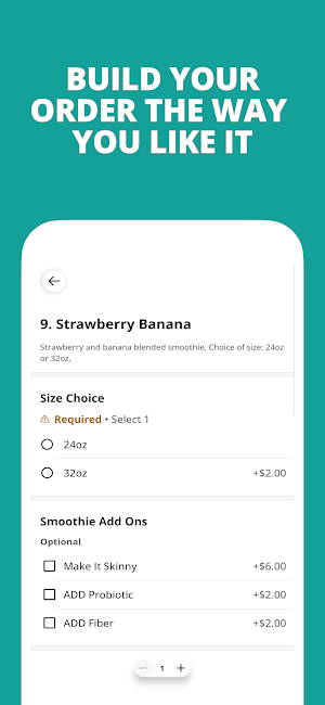 Uptown Nutrition Screenshot 1