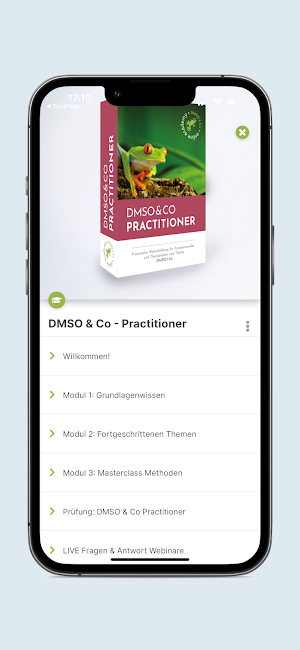 DMSO & Co online academy APP Screenshot 1
