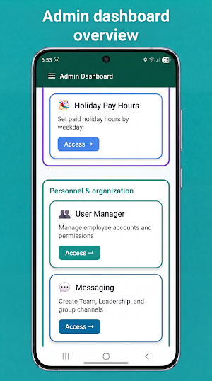 KlockinTeam: GPS Timesheet Screenshot 0
