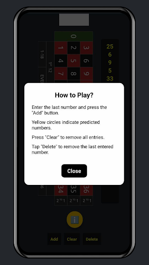 Roulette Private Predictor Screenshot 3