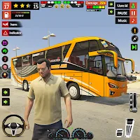 City Coach Drive Bus Game 3D