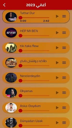 أغاني تركية بدون انترنت Screenshot 1