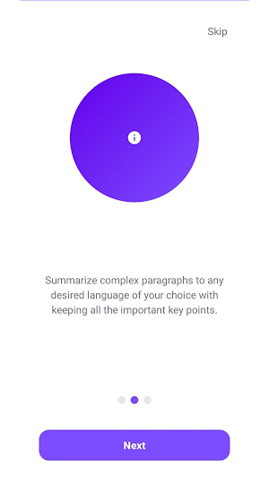 Text Summarizer Screenshot 1
