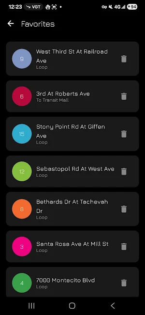 Santa Rosa Bus App Screenshot 0