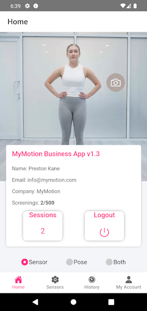 MyMotion Business Screenshot 1