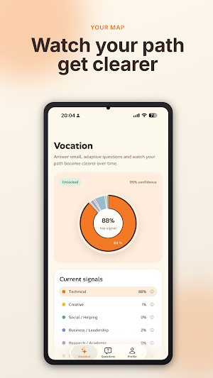 Vocation: Career Path Finder Screenshot 0