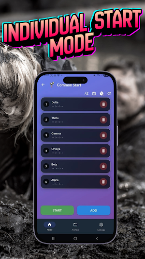 Multi-Stoper: Race Timing App Screenshot 2