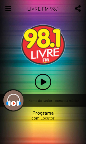 LIVRE FM 98,1 Screenshot 1
