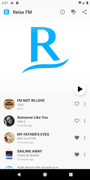 Relax FM Latvija Screenshot 1