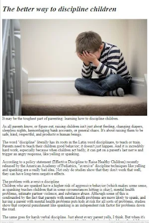How to Discipline Children Screenshot 2