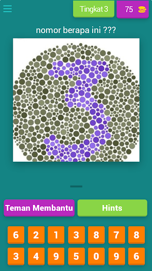 tes buta warna dapat koin uang Screenshot 3