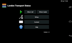 London Transport Status Screenshot 2