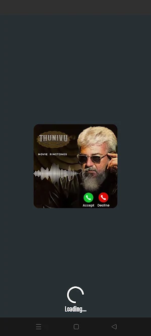 Thunivu Movie Ringtone Screenshot 0