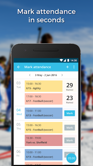 Sportlyzer Coach Diary Screenshot 2
