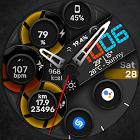 Digital Watch Face CUE097