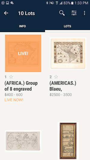 Clars Auction Gallery Screenshot 1