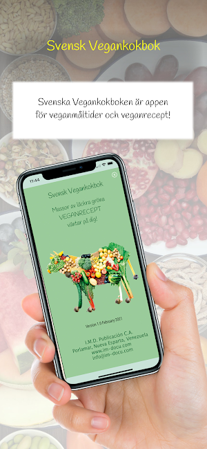Svensk Vegankokbok Screenshot 0