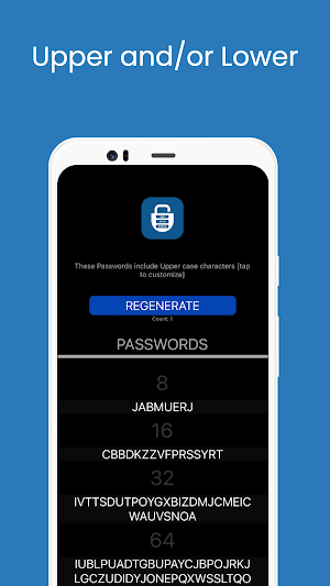 Fast Pass Gen - customize and copy password Screenshot 3